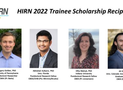 HIRN2022. Trainee Scholarship Recipients